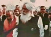 Zusammenkünfte und Prozession der Delegationen der Unity of Man Konferenz in Neu Delhi 1974